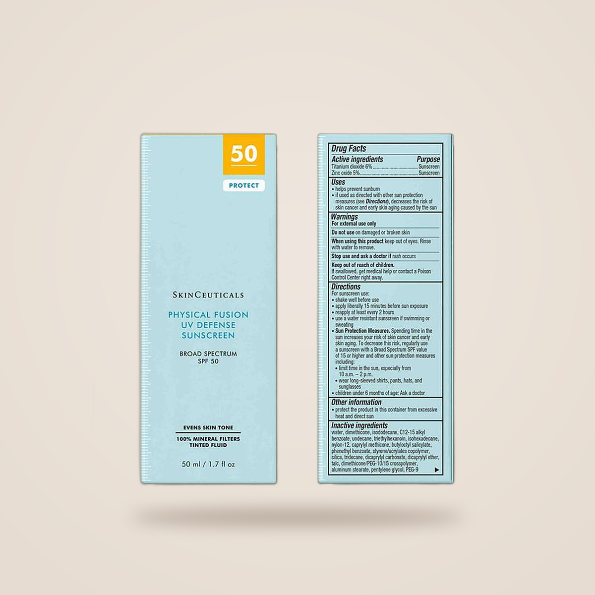 Skinceuticals PHYSICAL FUSION UV DEFENSE SPF 50